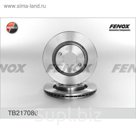 Диск тормозной передний Fenox TB217086