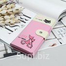 Кошелёк молодёжный, 2 отдела, для карт, цвет розовый