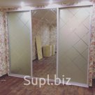 Встроенный шкаф-купе пескоструй гравировка MODUS