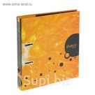 Папка-регистратор А4, 50мм iFRESH "Апельсин"
