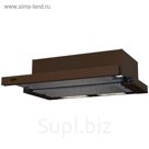 Вытяжка Kronasteel Kamilla 600 Brown/Brown Panel (2 мотора), коричневый