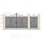 Кованые ворота и калитка 25