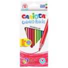 Карандаши цветные CARIOCA «Triangular», 12 цветов, трехгранные, грифель 3,5 мм, европодвес