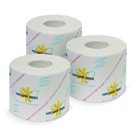 Бумага туалетная бытовая, 54 м, МЯГКИЙ ЗНАК, на втулке, белая