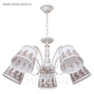 Люстра Miah 5x40Вт E27 белый 60x60x78см
