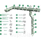 Конек черепица Ондулин Красный,1000x420 мм, 1-15