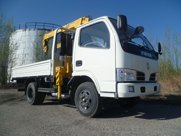 Бортовой автомобиль ГУРАН – 2318 с новой КМУ XCMG