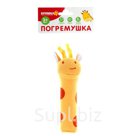 Мягкая игрушка с пищалкой Жирафик