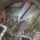Гидродинамический метод заключается в промывке системы струей воды, подаваемой в магистраль под большим давлением 200 атм. поток воды 100 л.