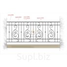 Кованое балконное ограждение 36