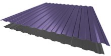 Профнастил НС-10 RAL4005 Сиреневый ш1.19 т 0.45