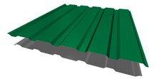 Профнастил НС-21 RAL6029 Зеленая мята ш 1.17,0,45