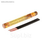Благовония шестигранник HEM Апельсин Шоколад Orange Chocolate 20 палочек в упаковке