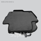 Коврики в салон для Infiniti FX 35/FX 45 2003-2008 (перемычка), 5 шт., текстиль "Comet-Lux", серый