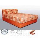 Кровать интерьерная "Наполи"