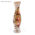 Ваза напольная "Натали" фуксия, задувка