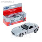 Машина металлическая Mercedes-Benz SLS AMG, масштаб 1:34-39, МИКС