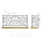 Кованое балконное ограждение 8