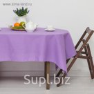 Скатерть "Этель" Спелая смородина 145х300см, рогожка 100% хл