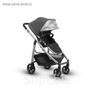 Коляска прогулочная UPPAbaby Cruz 2018 JORDAN (black/grey malange) графито-серый меланж