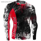 Рашгард с длинным рукавом, ORSO, цвет чёрный, 2XL