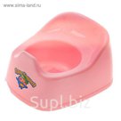 Горшок детский, цвет розовый