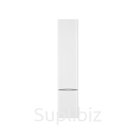 M80CHR0356WG Like, шкаф-колонна, подвесной, правый, 35 см, двери, белый, глянец
