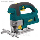 Лобзик эл. FIT JS-651 650 Вт, 500-3000 ход/мин, БзП, маятник, 110 мм, рез. накл., мет. корп