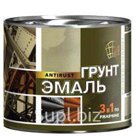 Эмаль по ржавчине Радуга 3-в-1, серая 1,9 кг
