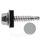 DIN 7504K RAL9006 4,8x29 Саморез с шестигранной головкой, прессшайбой и уменьшенным сверлом, артикул М0000058861