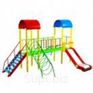 Игровой комплекс ИК.01.4 Размер: 4600х4400х3000 Высота площадки: 1,2м от компании Разноцвет по лучшей цене!