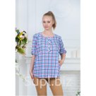 Блуза арт. 339 голубой