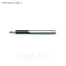 Ручка подарочная роллер Faber-Castell Basic Metal мат.хром.металл, черный, под,/кор 148462