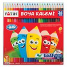 Карандаши цветные PENSAN (FATIH), 24 цвета, заточенные, картонная упаковка