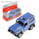 Модель машины Land Rover Defender, масштаб 1:34-39 ,цвета МИКС
