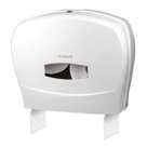 Диспенсер для туалетной бумаги ЛАЙМА PROFESSIONAL (Система T1/T2), большой, белый, ABS-пластик