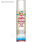 Спрей-дезодорант очищающий Gills с тальком, 250 мл