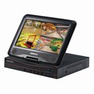 Видеорегистратор гибридный с дисплеем 10", FALCON EYE FE-1104COMBO-AHD, 4-х канальный, аудио, 3G, черный