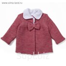 Кардиган(пальто) детское, рост 86-92 см, цвет перламутр 1807_М