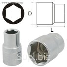 Головка торцевая AIST, 17 мм, 3/8", 6-гранная