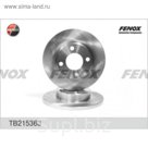 Диск тормозной Fenox tb215363