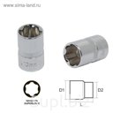Головка торцевая MASTER, 9 мм, 3/8", профиль SUPERLOCK