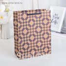 Пакет Крафт 19 х 24 х 8 см