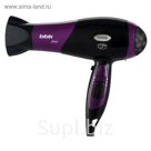 Фен BBK BHD3225i, 2200 Вт, 3 режима, 2 скорости, ионизация, черный/фиолетовый