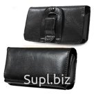 Сумочка на пояс IRON Selection 'экокожа IR-1501 с лого' для iPhone 4/4S