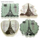 Блок с липким краем 100л Париж МИКС в блистере