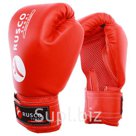 Перчатки боксерские RUSCO SPORT кож зам 8 Oz цвет красный