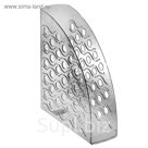 Лоток для бумаг вертикальный "Вега", прозрачный