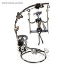 Сувенир-карандашница "Дамочка на качели"