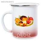 Кружка  0,5 л "Грибы"